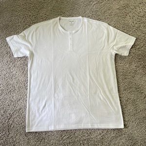 New XL True Classic White Henley